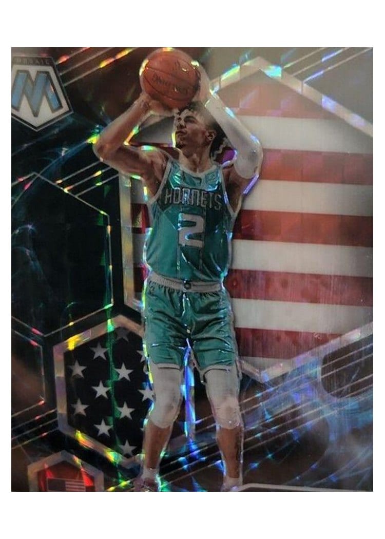 2020 Panini Mosaic LaMelo Ball #257 card