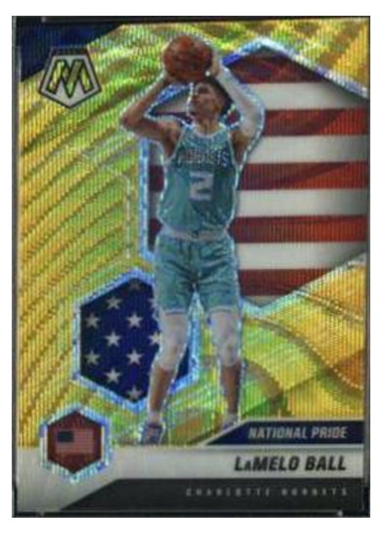 2020 Panini Mosaic LaMelo Ball #257 card