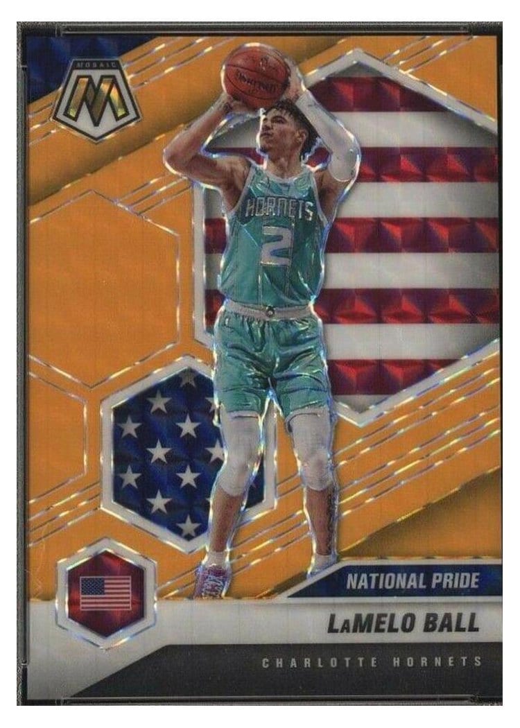 2020 Panini Mosaic LaMelo Ball #257 card