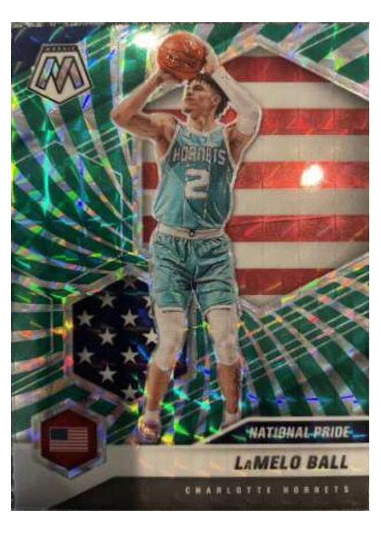2020 Panini Mosaic LaMelo Ball #257 card