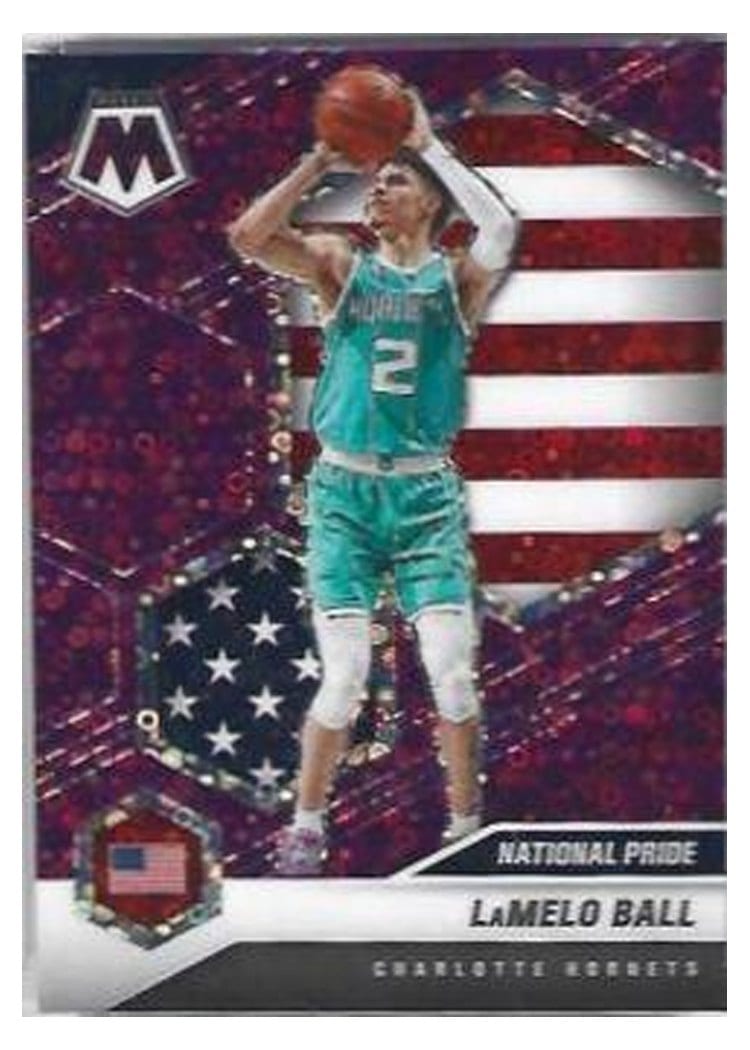 2020 Panini Mosaic LaMelo Ball #257 card