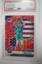 2020 Panini Mosaic LaMelo Ball #257 card