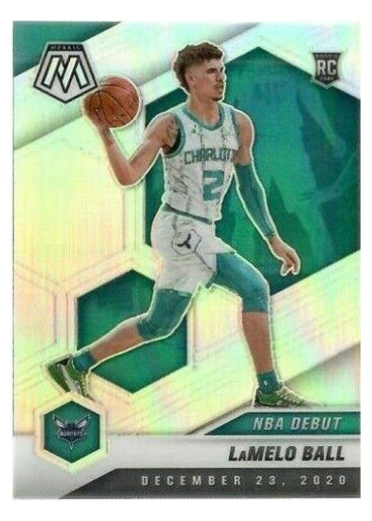 2020 Panini Mosaic LaMelo Ball #262 card