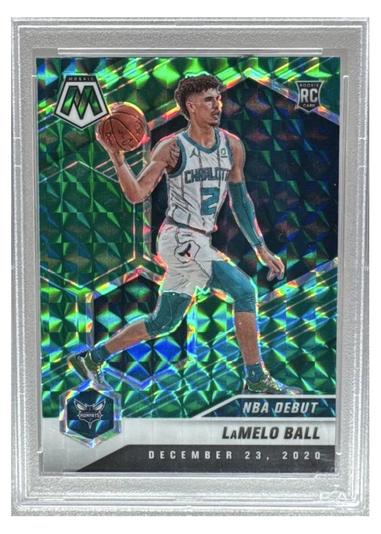2020 Panini Mosaic LaMelo Ball #262 card