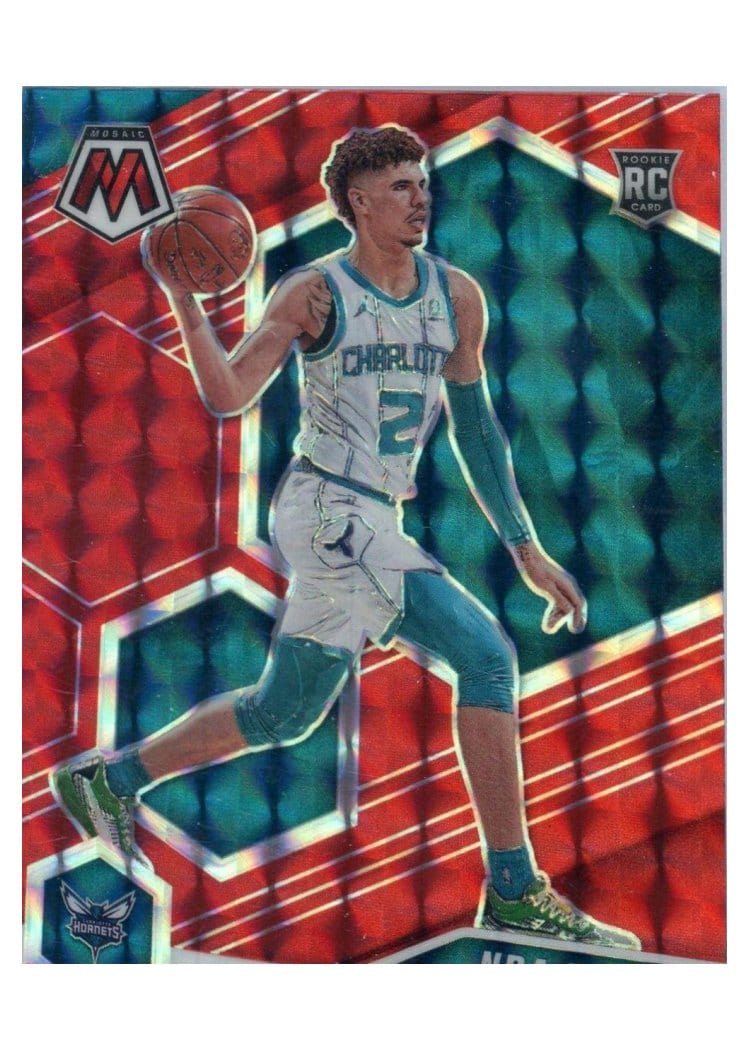 2020 Panini Mosaic LaMelo Ball #262 card