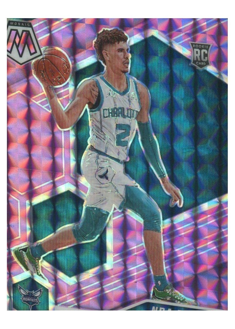 2020 Panini Mosaic LaMelo Ball #262 card