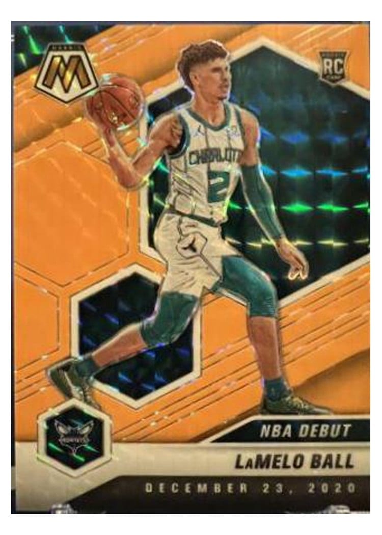 2020 Panini Mosaic LaMelo Ball #262 card