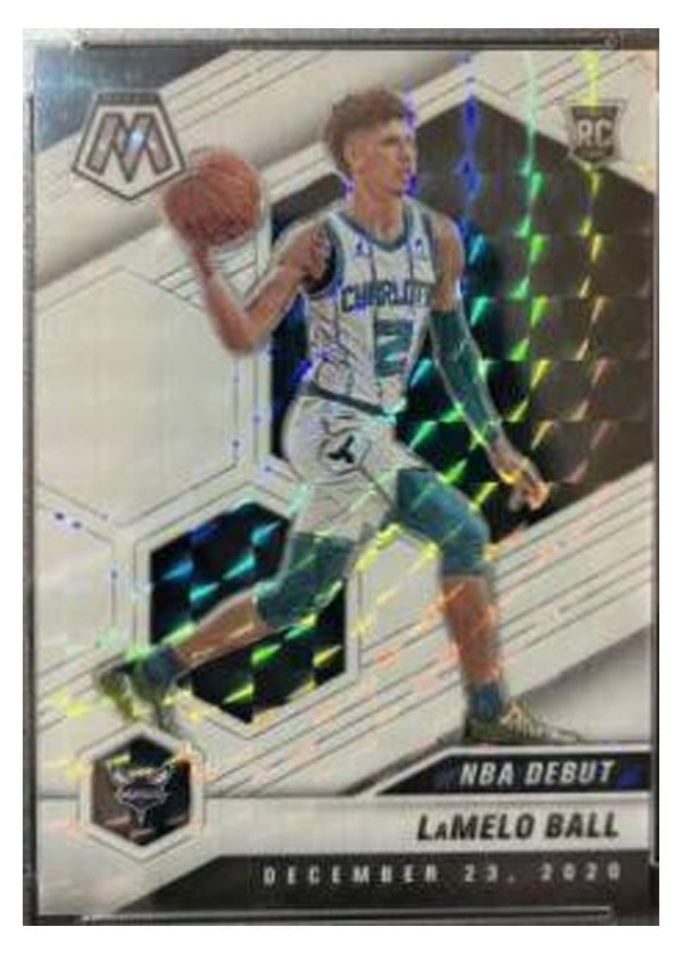 2020 Panini Mosaic LaMelo Ball #262 card
