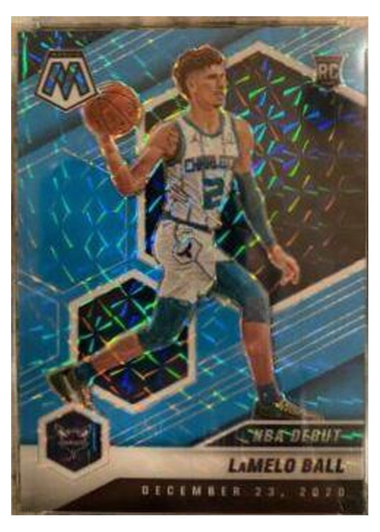 2020 Panini Mosaic LaMelo Ball #262 card