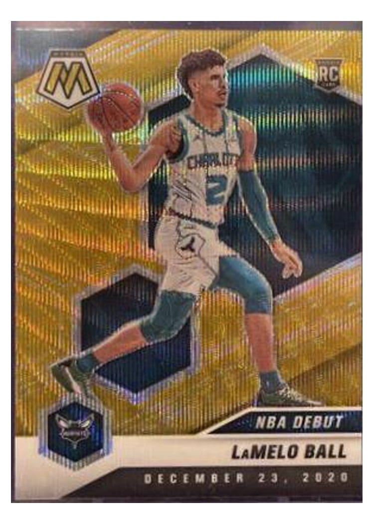 2020 Panini Mosaic LaMelo Ball #262 card