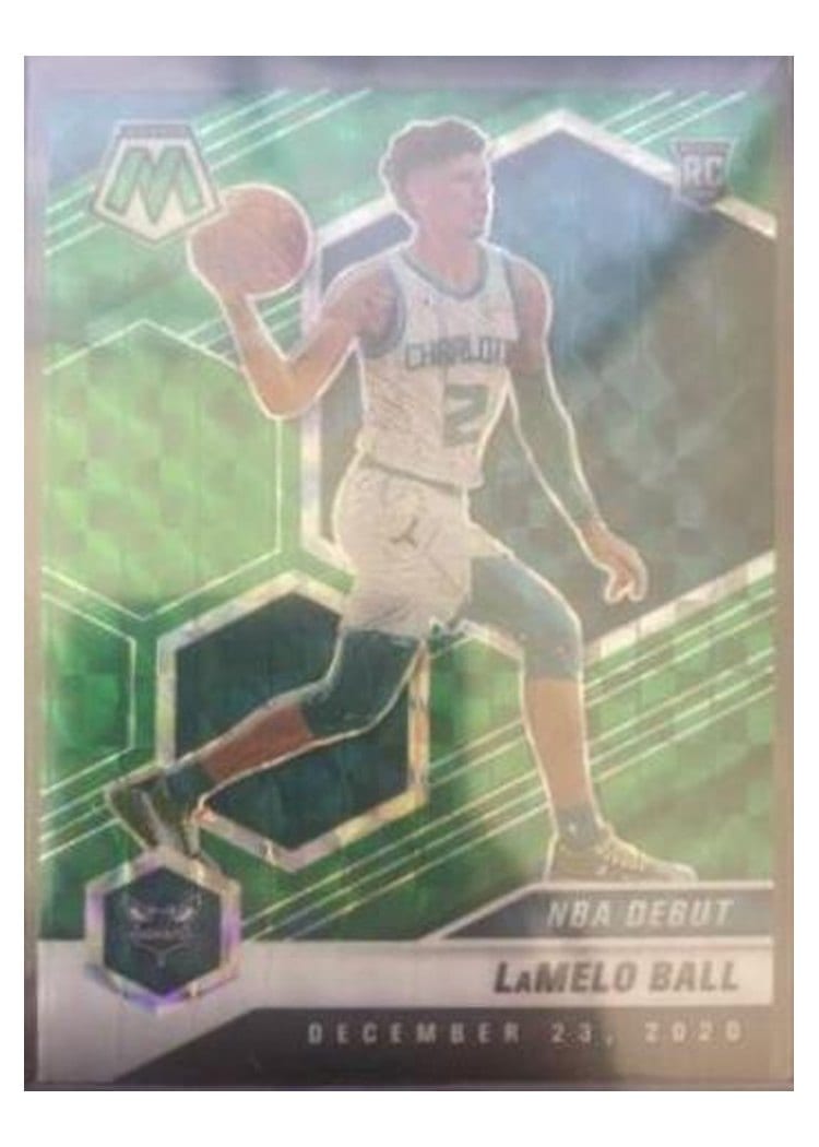 2020 Panini Mosaic LaMelo Ball #262 card