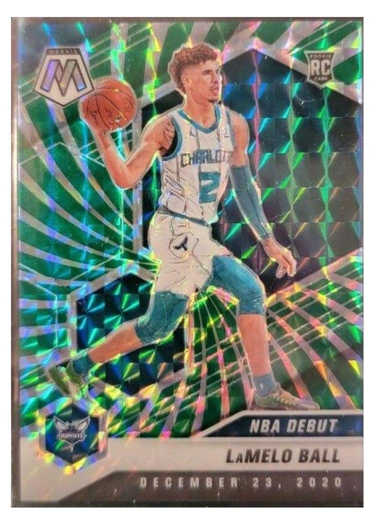 2020 Panini Mosaic LaMelo Ball #262 card
