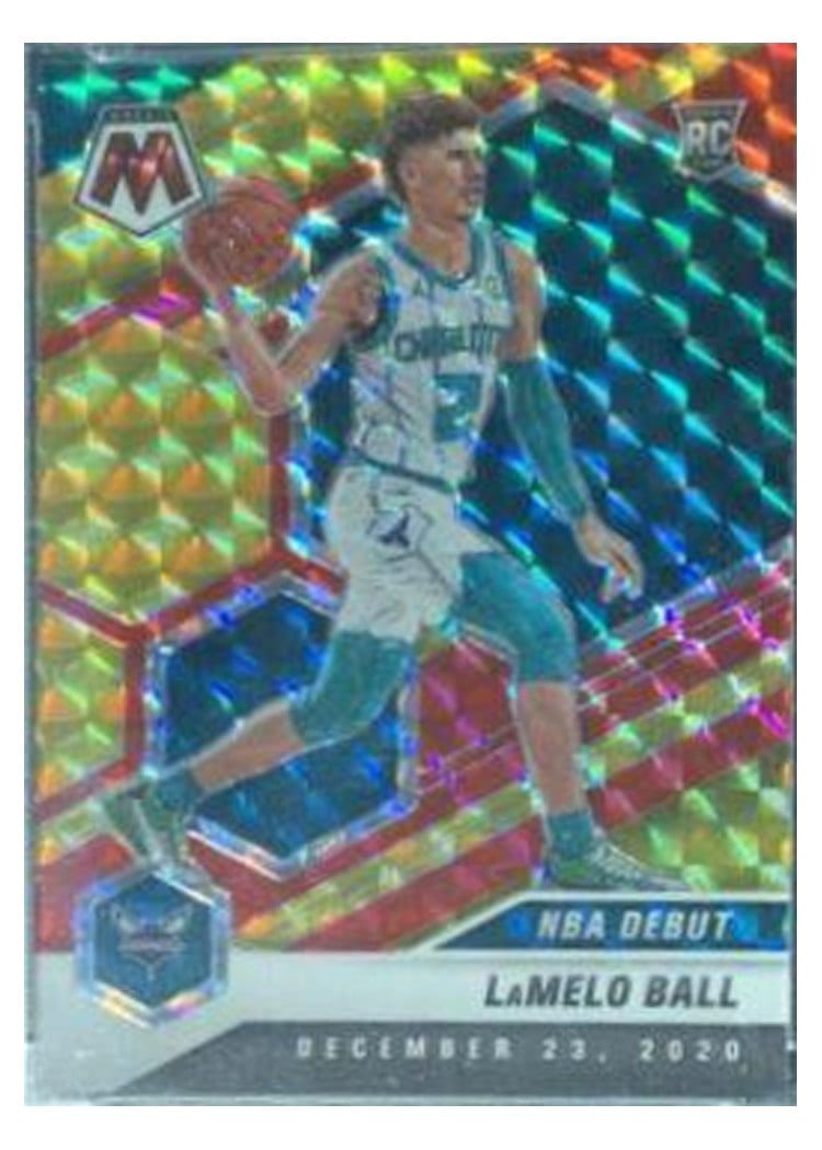 2020 Panini Mosaic LaMelo Ball #262 card
