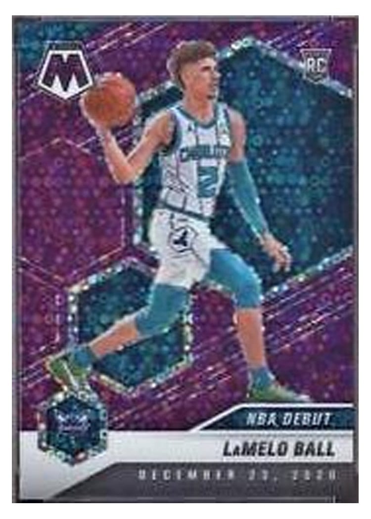 2020 Panini Mosaic LaMelo Ball #262 card