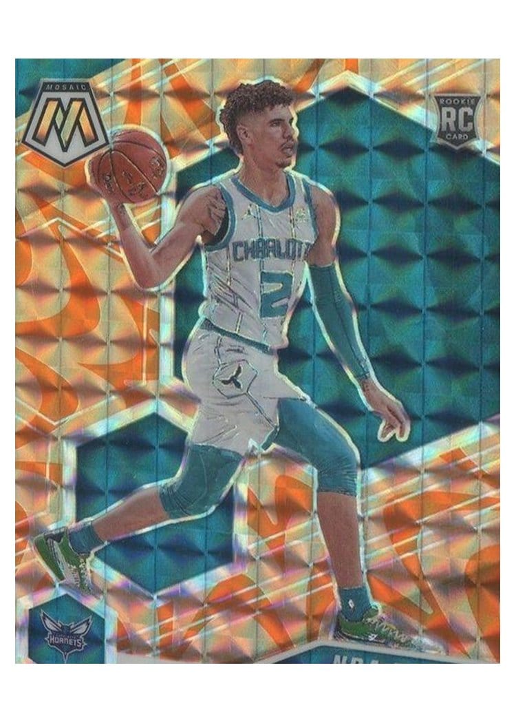 2020 Panini Mosaic LaMelo Ball #262 card