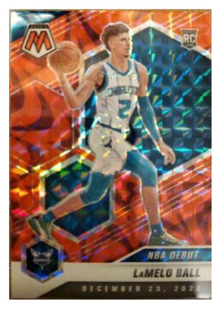 2020 Panini Mosaic LaMelo Ball #262 card