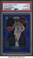 2020 Panini Prizm LaMelo Ball #278 card