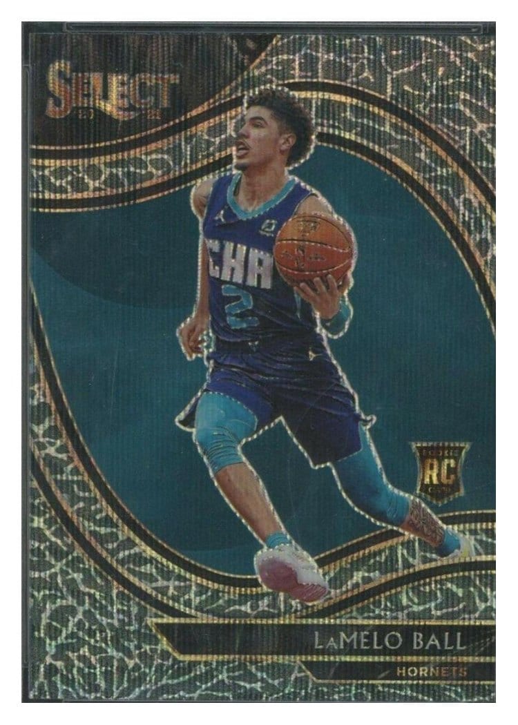2020 Panini Select LaMelo Ball Elephant Prizm #298 card