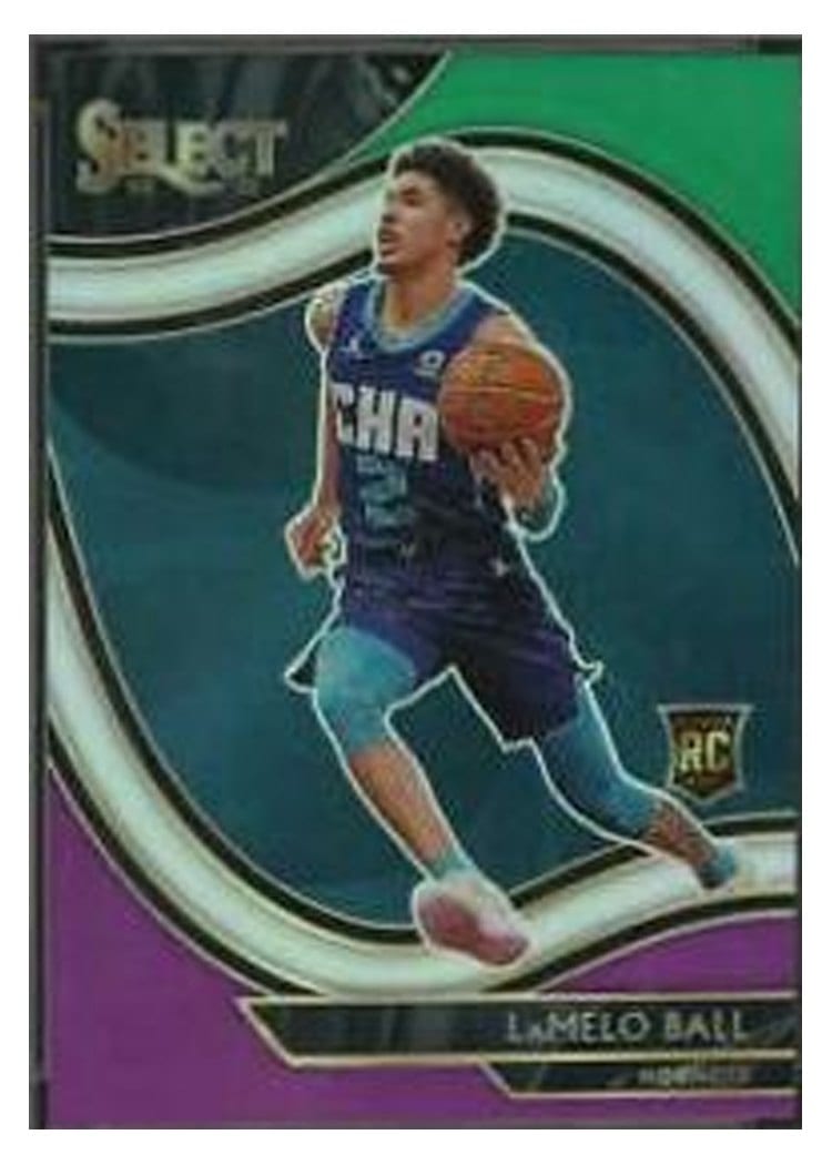 2020 Panini Select LaMelo Ball #298 card