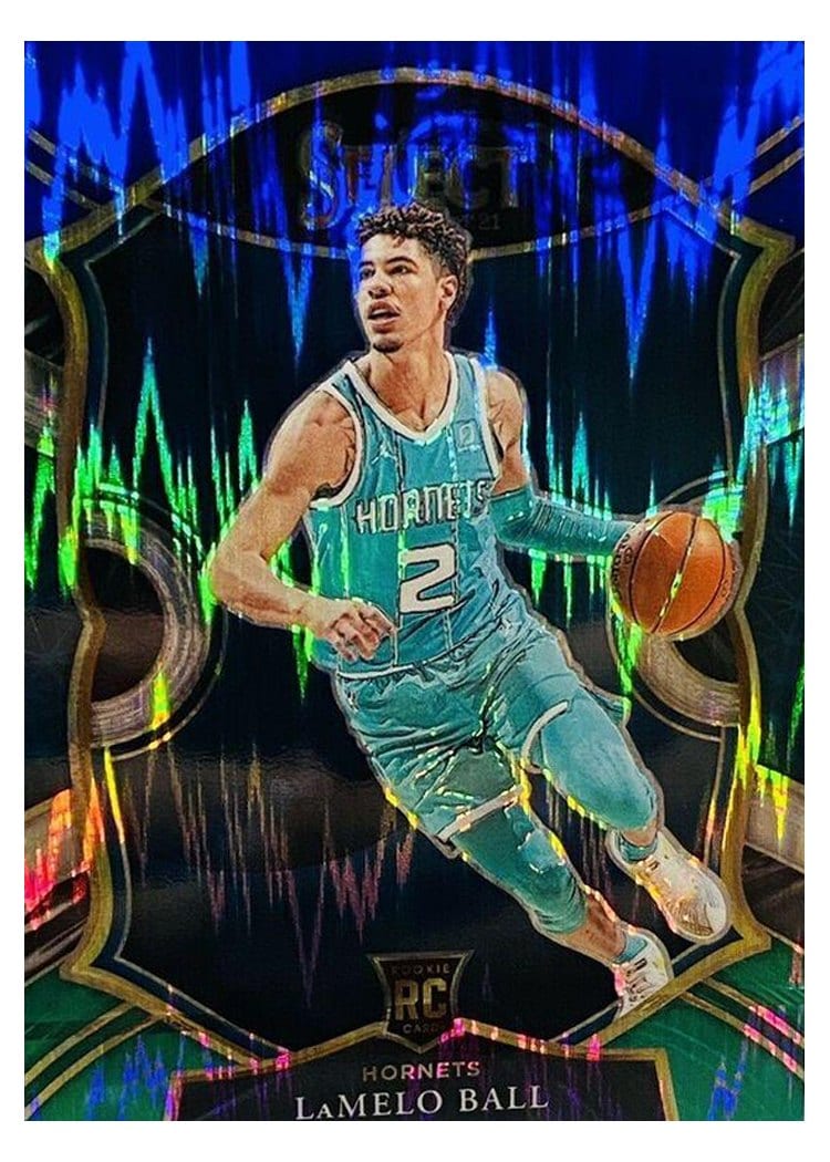 2020 Panini Select LaMelo Ball #63 card
