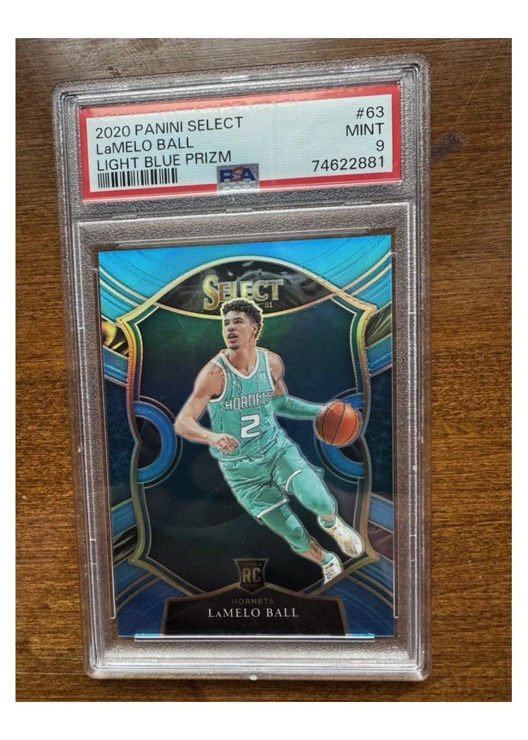 2020 Panini Select LaMelo Ball #63 card