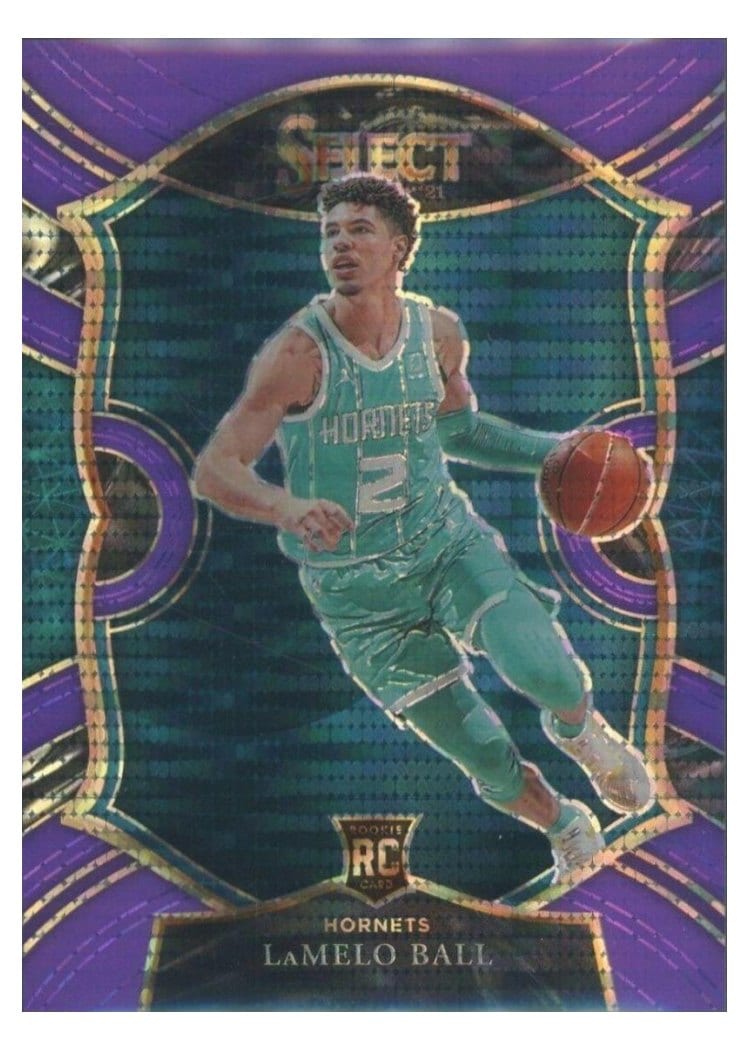 2020 Panini Select LaMelo Ball #63 card