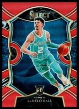 2020 Panini Select LaMelo Ball #63 card