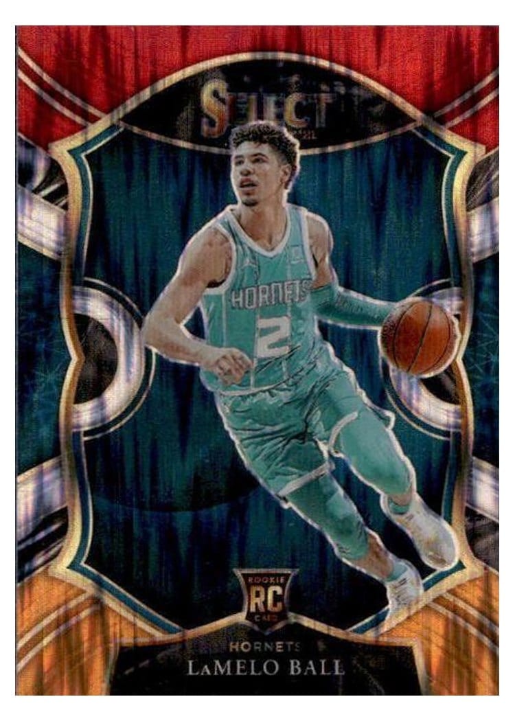 2020 Panini Select LaMelo Ball #63 card