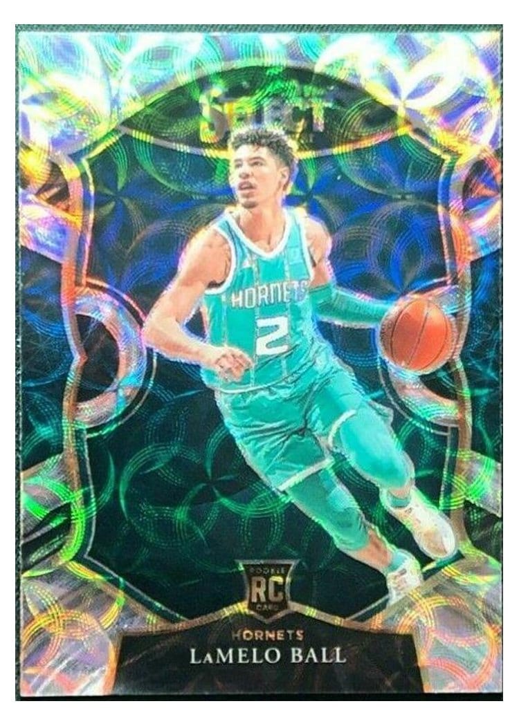 2020 Panini Select LaMelo Ball #63 card