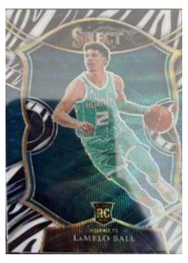 2020 Panini Select LaMelo Ball #63 card