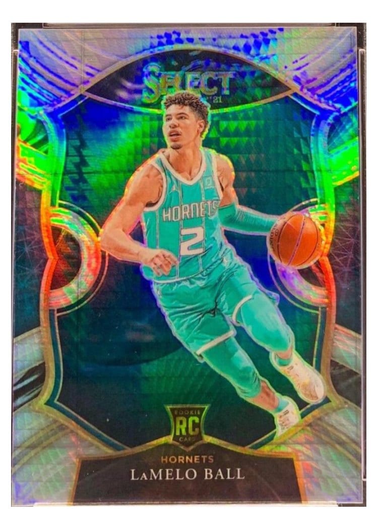 2020 Panini Select LaMelo Ball #63 card
