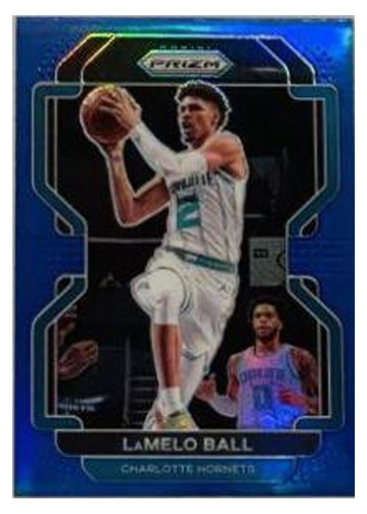 2021-22 Panini Prizm Base Set LaMelo Ball #185 card