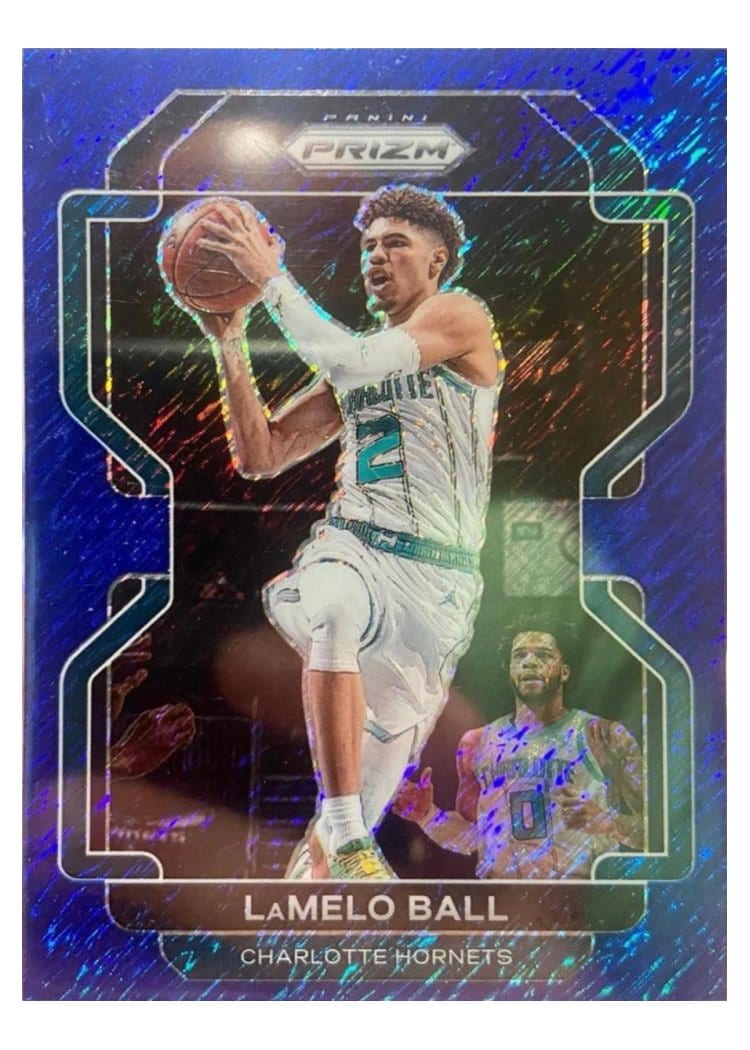 2021-22 Panini Prizm Base Set LaMelo Ball #185 card