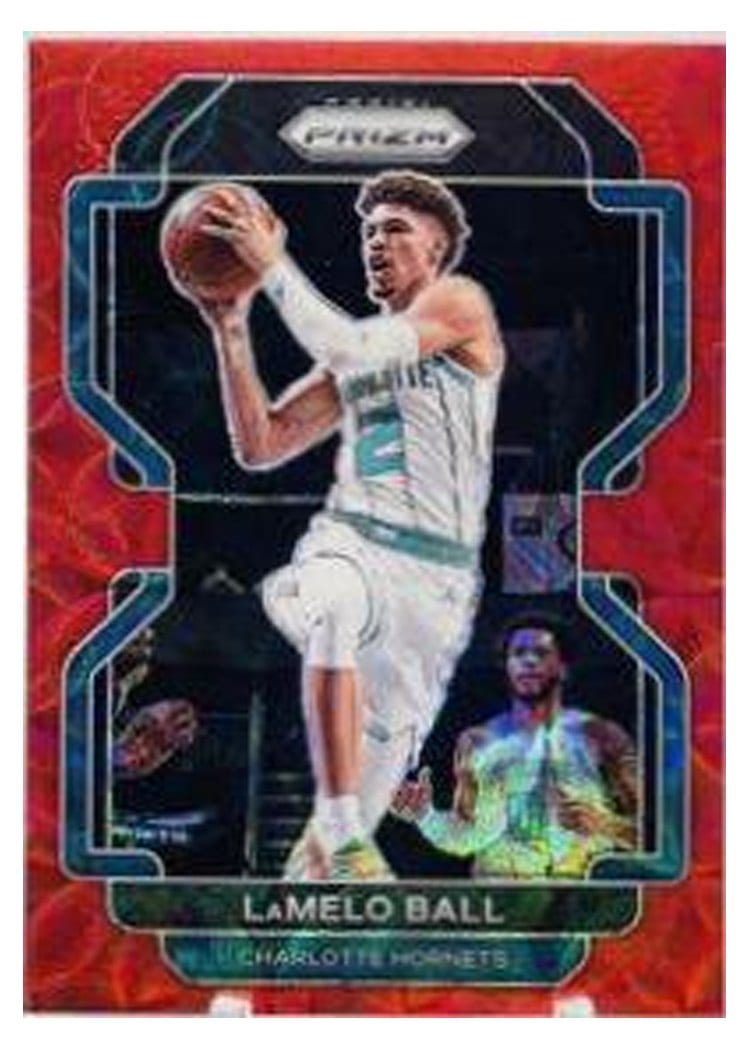 2021-22 Panini Prizm Base Set LaMelo Ball #185 card