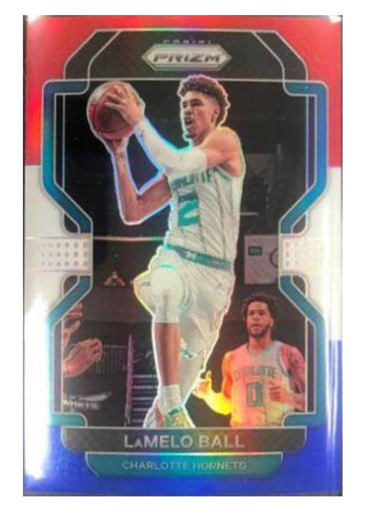 2021-22 Panini Prizm Base Set LaMelo Ball #185 card
