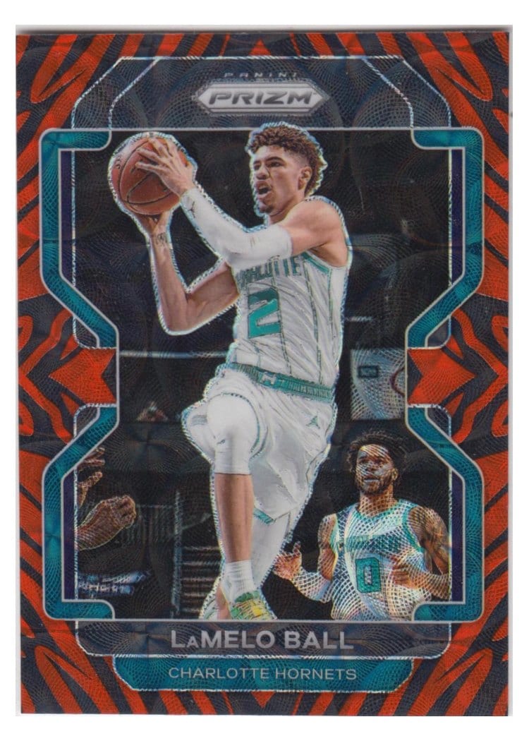 2021-22 Panini Prizm Base Set LaMelo Ball #185 card