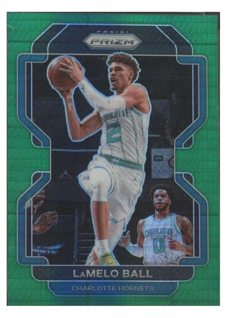 2021-22 Panini Prizm Base Set LaMelo Ball #185 card
