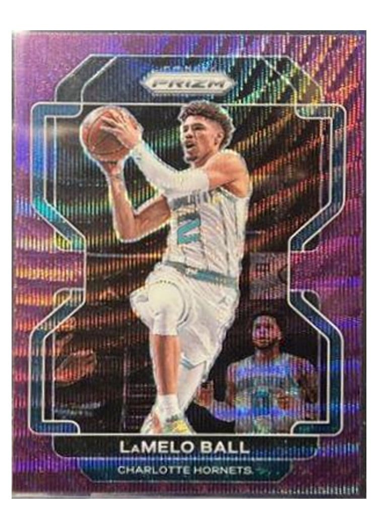 2021-22 Panini Prizm Base Set LaMelo Ball #185 card