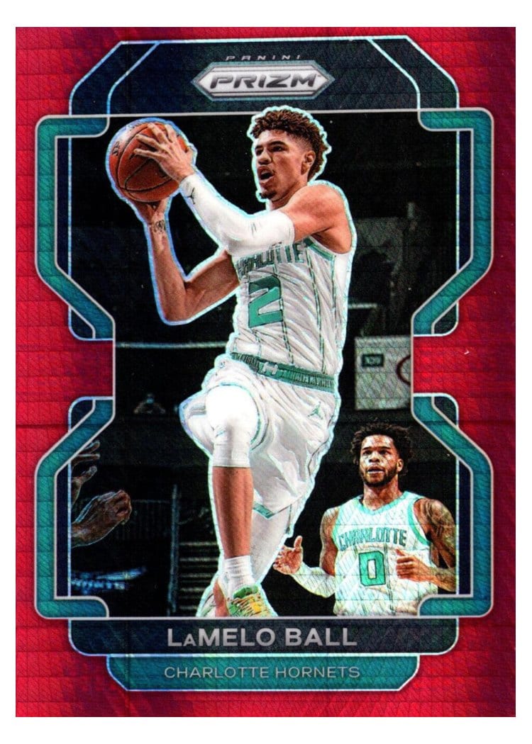 2021-22 Panini Prizm Base Set LaMelo Ball #185 card