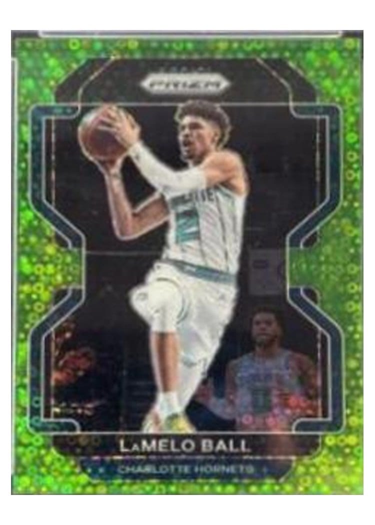 2021-22 Panini Prizm Base Set LaMelo Ball #185 card