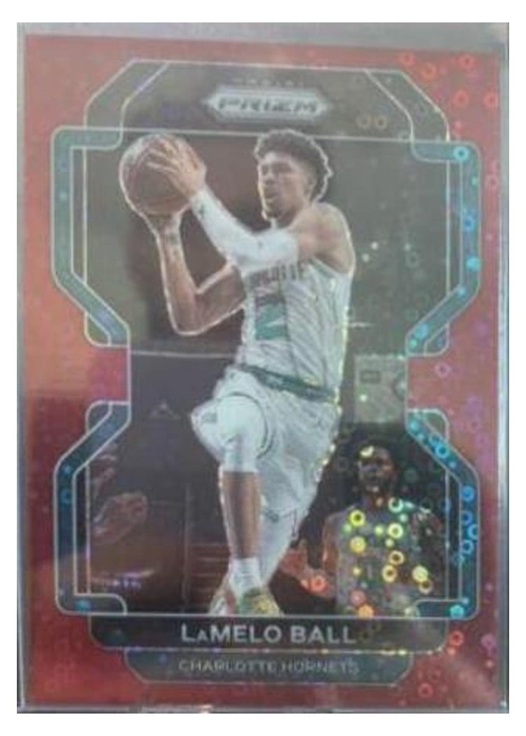 2021-22 Panini Prizm Base Set LaMelo Ball #185 card
