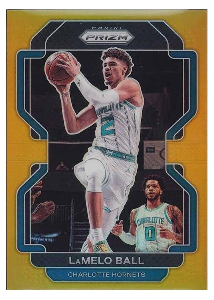 2021-22 Panini Prizm Base Set LaMelo Ball #185 card