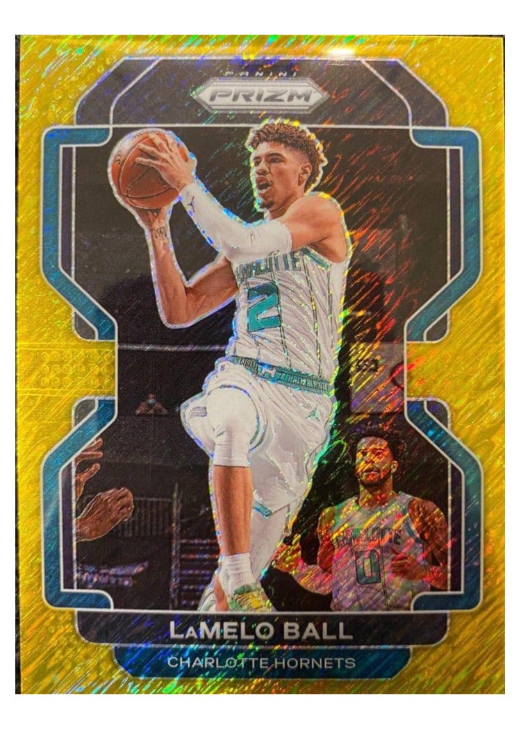 2021-22 Panini Prizm Base Set LaMelo Ball #185 card