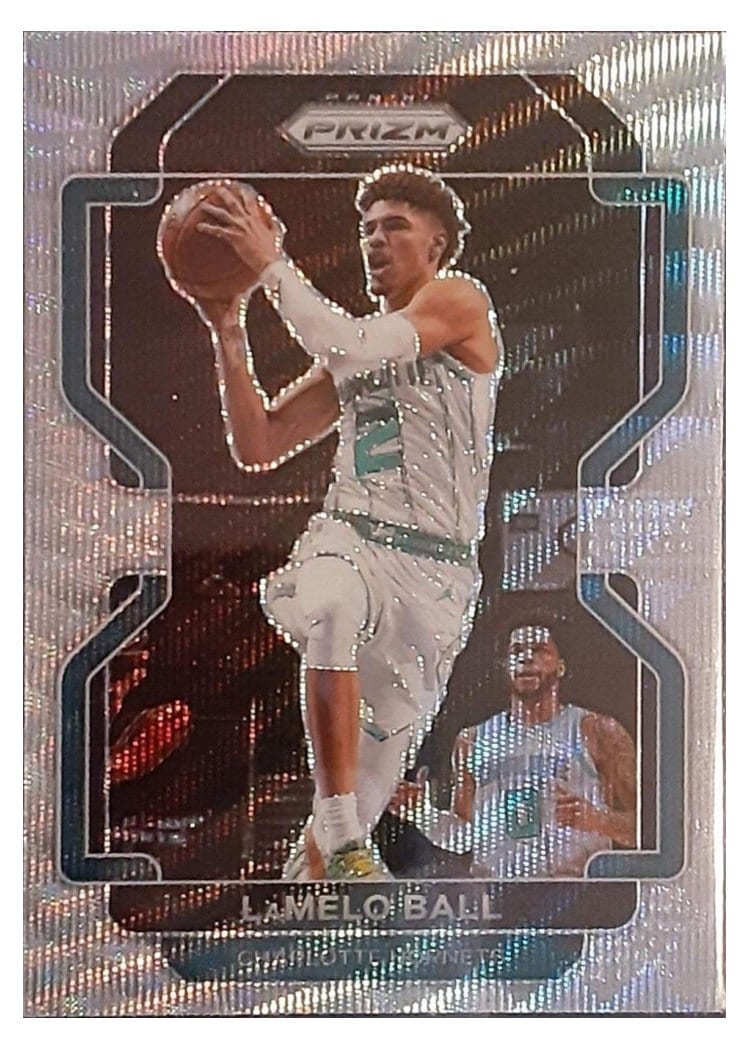 2021-22 Panini Prizm Base Set LaMelo Ball #185 card