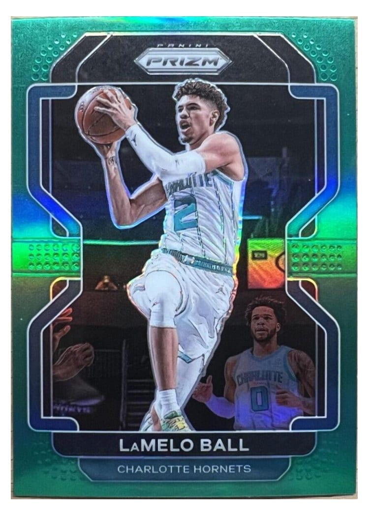 2021-22 Panini Prizm Base Set LaMelo Ball #185 card