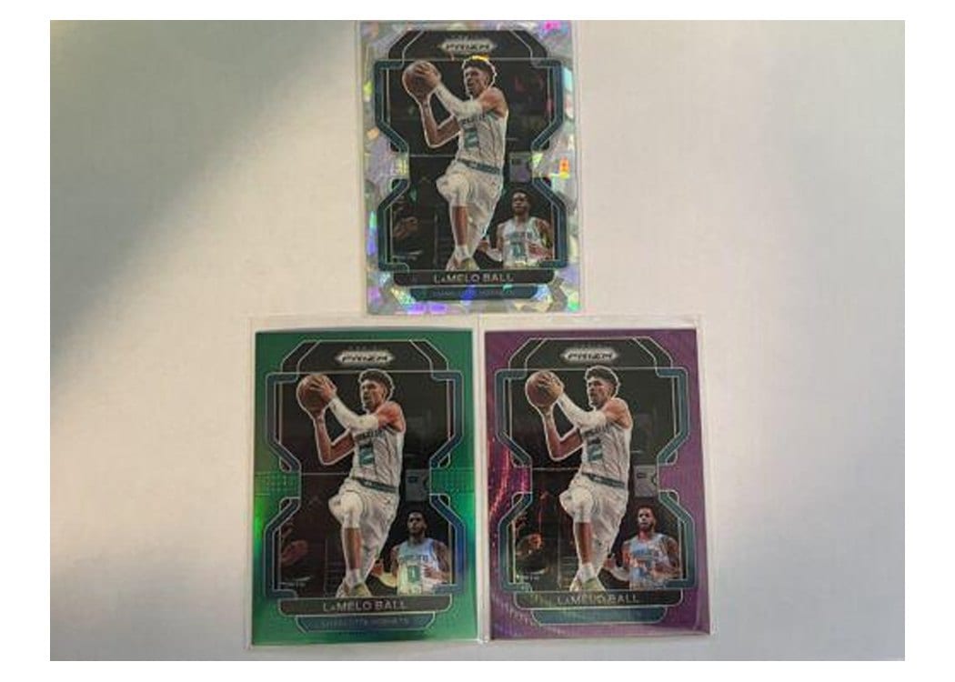 2021-22 Panini Prizm Base Set LaMelo Ball #185 card