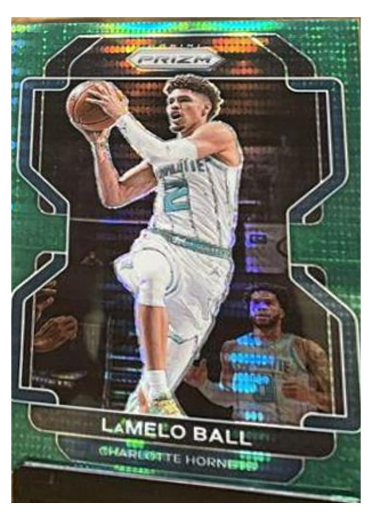 2021-22 Panini Prizm Base Set LaMelo Ball #185 card