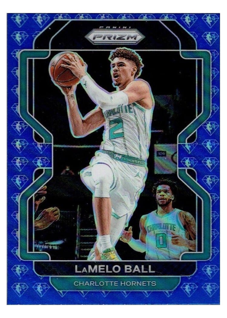 2021-22 Panini Prizm Base Set LaMelo Ball #185 card