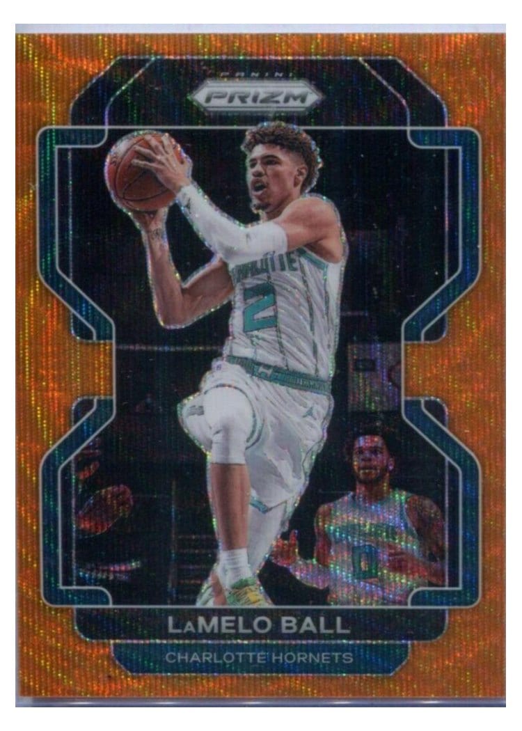 2021-22 Panini Prizm Base Set LaMelo Ball #185 card
