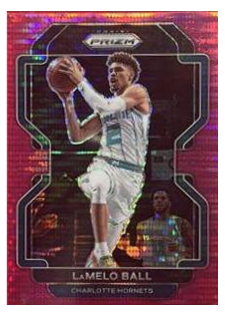 2021-22 Panini Prizm Base Set LaMelo Ball #185 card